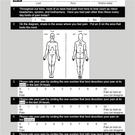 bpi meaning medical|brief pain inventory scale.